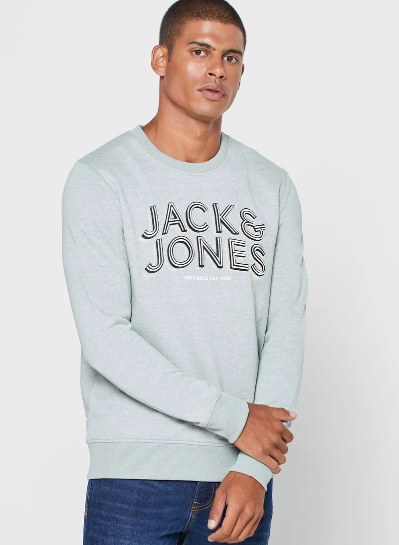 JACK & JONES Logo Sweatshirt