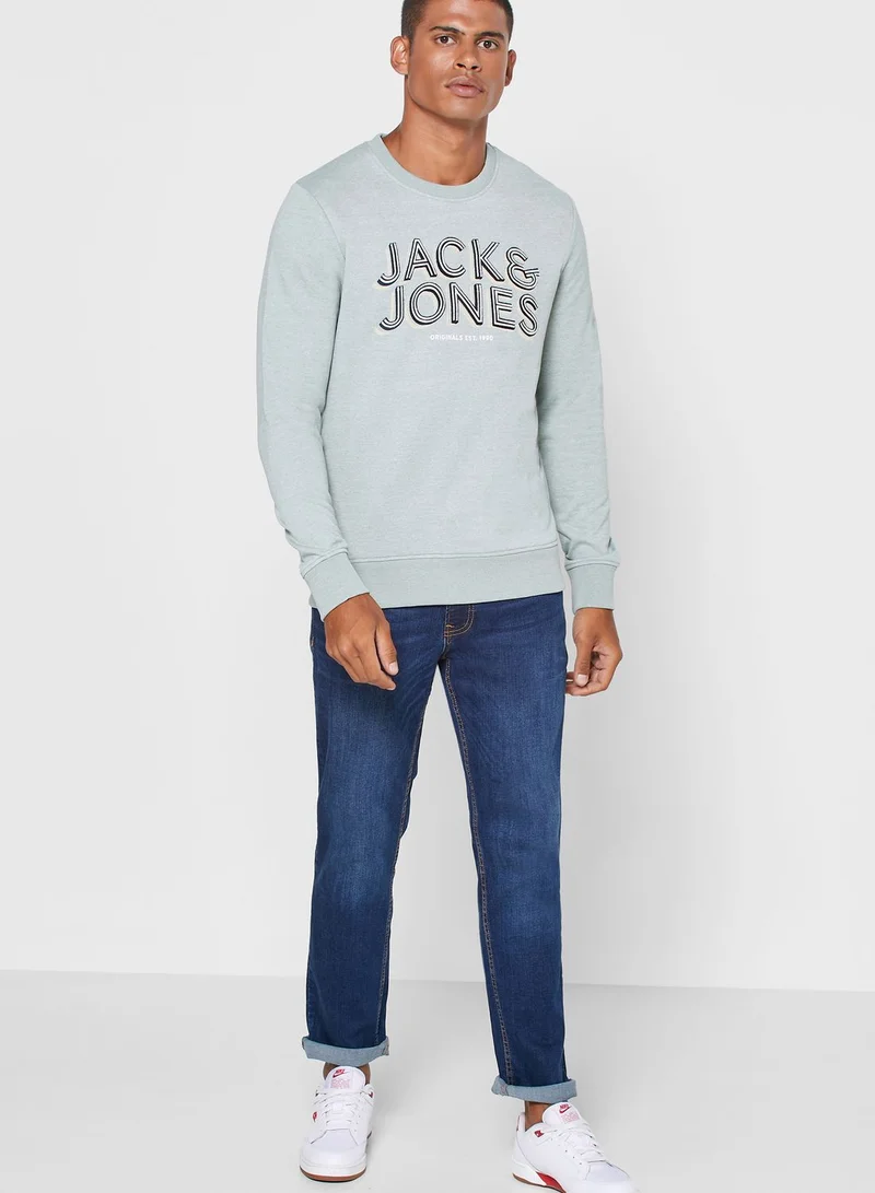 JACK & JONES Logo Sweatshirt