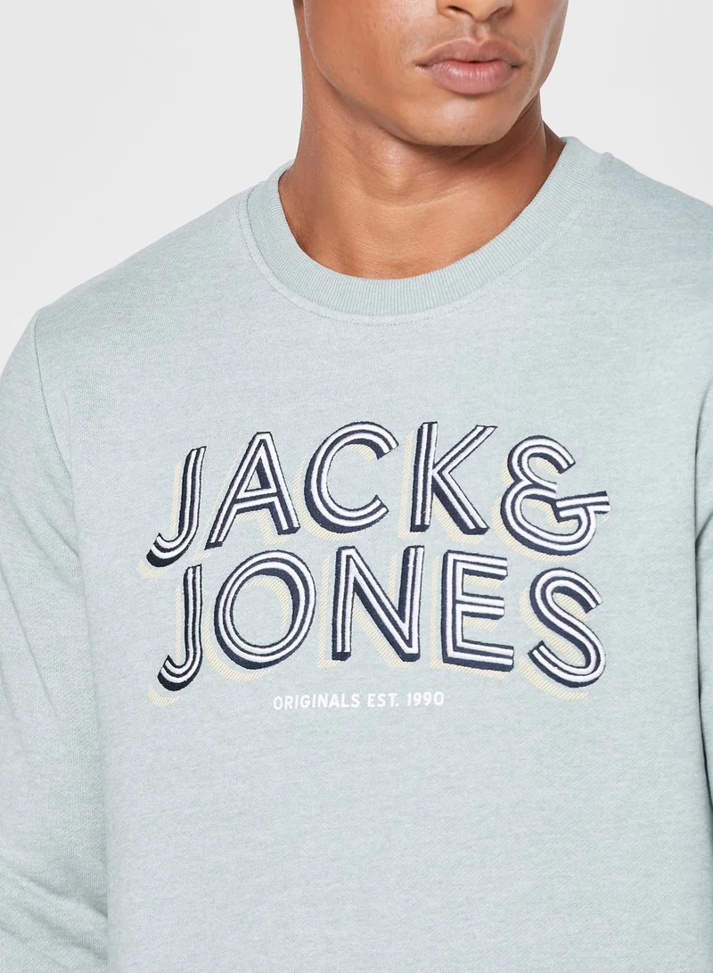JACK & JONES Logo Sweatshirt