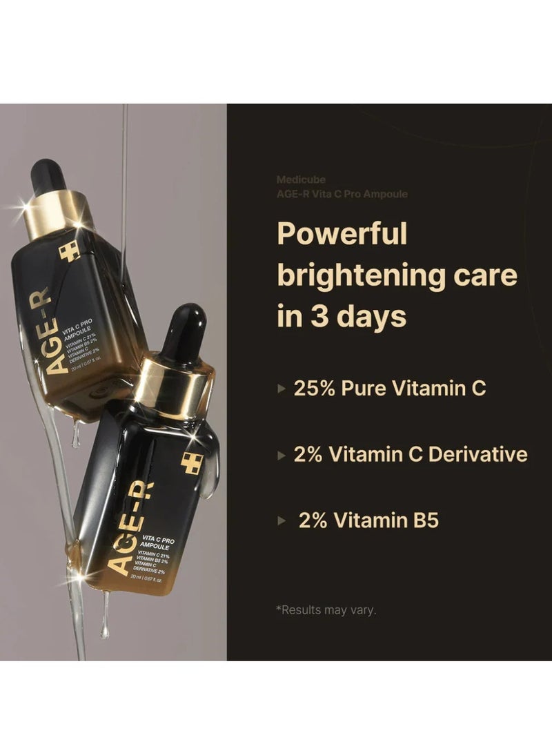 ميديكيوب أمبولة ميديكيوب إيج-آر فيتا سي برو 20 مل - Image 2