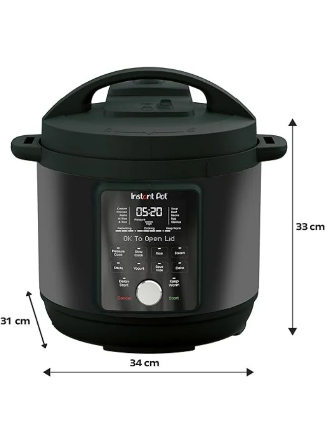 Instant Pot Duo Whisper Quiet Electric Pressure Cooker 6Qt