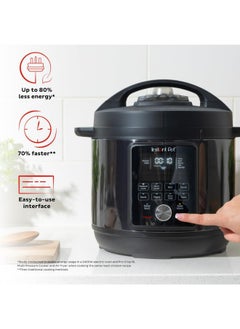 Instant Pot Duo Whisper Quiet Electric Pressure Cooker 6Qt  - Image 2