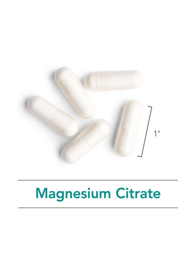 Nutricology Magnesium Citrate Wellabsorbed Bone And Stress Support 90 Vegetarian Capsules  - Image 5
