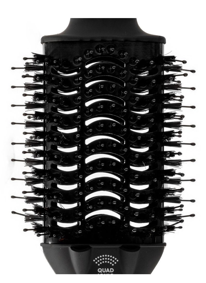 evvoli Brush Dryer & Volumizer 3 In1, Powerful DC Motor Fast Drying Hair Dryer with 4 X Ionic Feature And Cool Tip, 1200W, EVHC-HB1200R