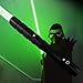 YDDSABER Lightsaber Black hilt SeriesJedi Sith Classic Led Light Saber Aluminum HiltSmooth SwingBlasterLocking TypesSupport Realistic Dueling Battle382inchGreen - Image 3