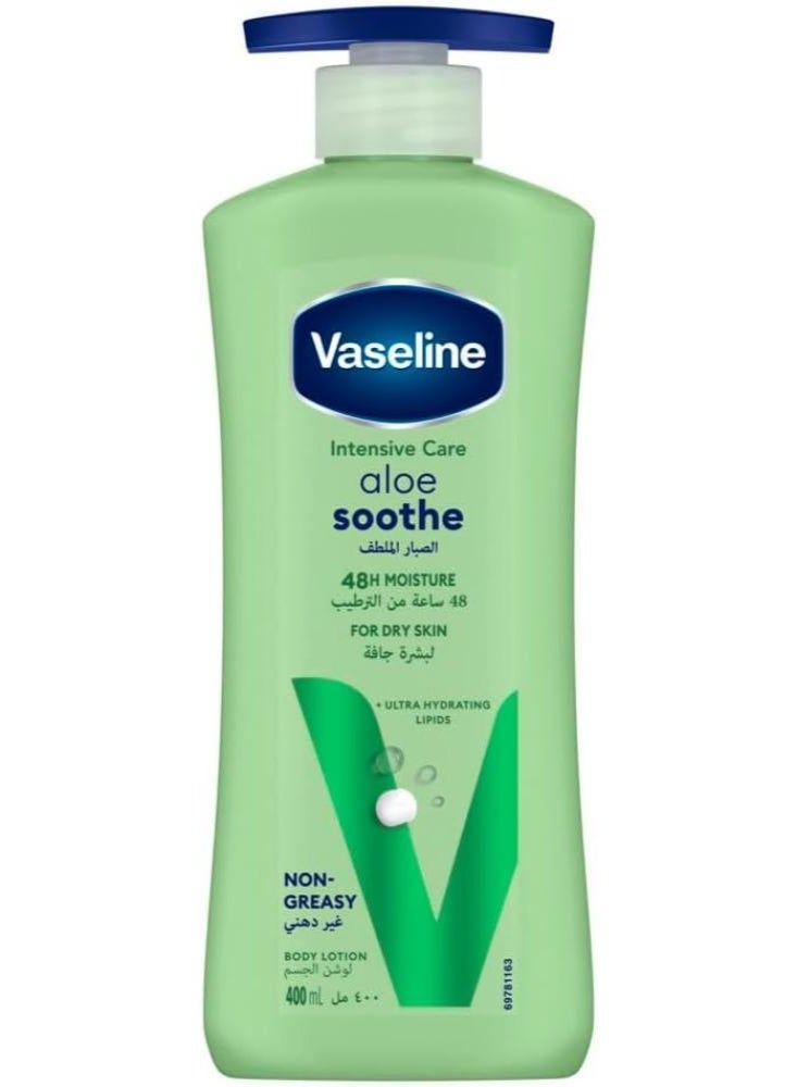 Vaseline Intensive Care Aloe Soothe Lotion 400Ml - Image 1