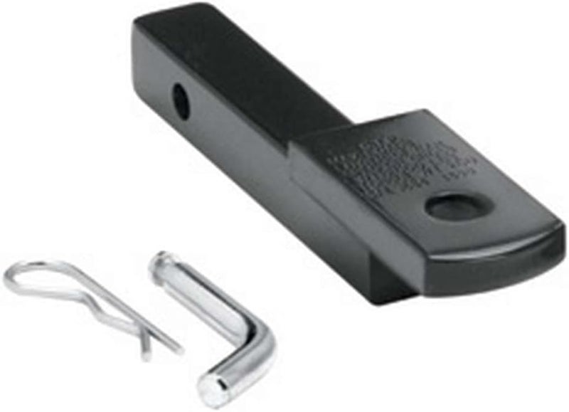 3590 Class I Trailer Hitch Ball Mount Drawbar, Fits 1-1/4 Inch Square Receiver, 0.625 Inch Rise, 2,000 lbs. Capacity, Black