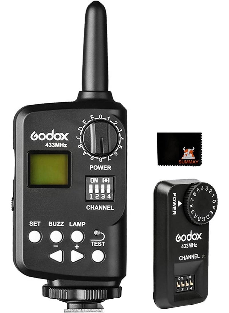 GODOX FT-16S Wireless Flash Trigger for Sony Camera – 16 Channels 433MHz Remote Transmitter and Receiver Set, Compatible with Speedlite, Studio Strobe Light, DSLR Flash Control Accessory - Image 1