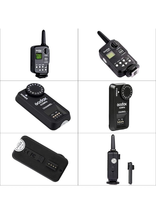 GODOX FT-16S Wireless Flash Trigger for Sony Camera – 16 Channels 433MHz Remote Transmitter and Receiver Set, Compatible with Speedlite, Studio Strobe Light, DSLR Flash Control Accessory - Image 2