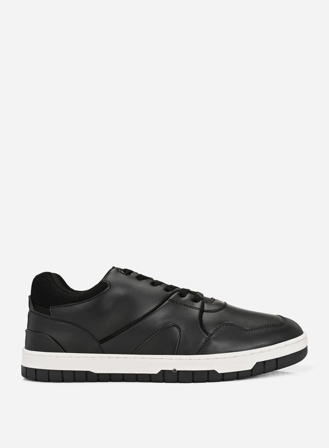 Styli Abstract Sole Lace Up Sneakers  - Image 3