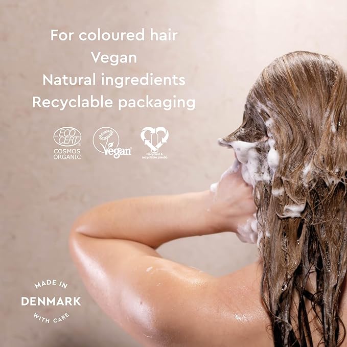 Urtekram Shampoo Colour Preserve Wild Rose 250 ml Vegan Organic Natural Origin - Image 4