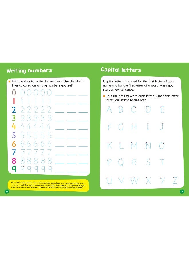 Writing Workbook Ages 3-5