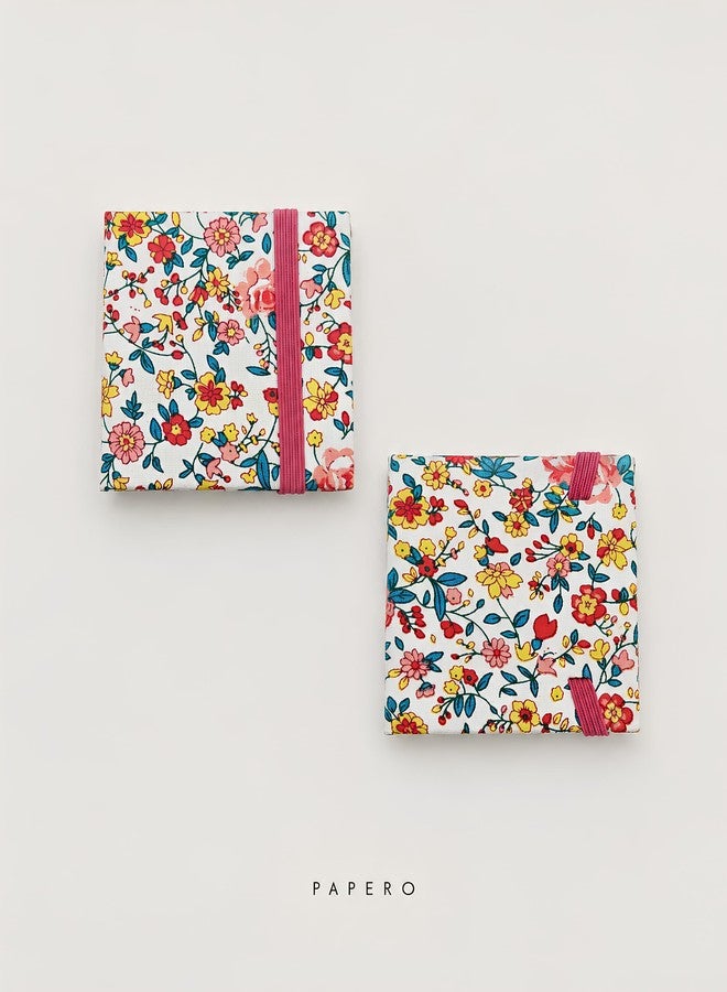 PaperO Potentate Mini Watercolor Sketchbook | 60 x 60 mm | 300 GSM Hot Press Heavyweight Paper | 20 Sheets | Artist Journal for Watercolors, Gouache, Inks & Acrylics | Superior Color Vibrancy and Blending (Mini Watercolor-Pink) - Image 2