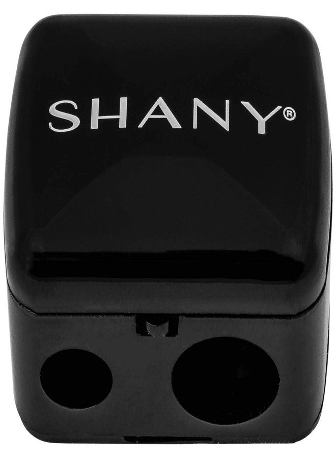 SHANY Cosmetic Pencil Sharpener - Eyeliner and Lip Pencil Dual Sharpener with Removable Lid for Traditional and Jumbo Pencils - Image 3