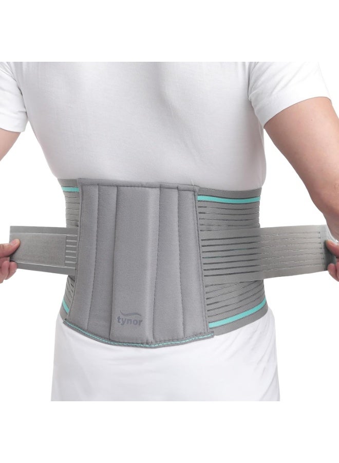 TYNOR Lumbo Sacral Belt, Grey, Medium, 1 Unit - Image 1