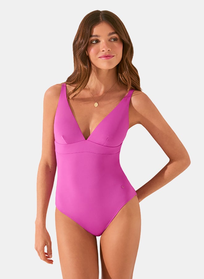 Halter Neck Shaping Swimsuit