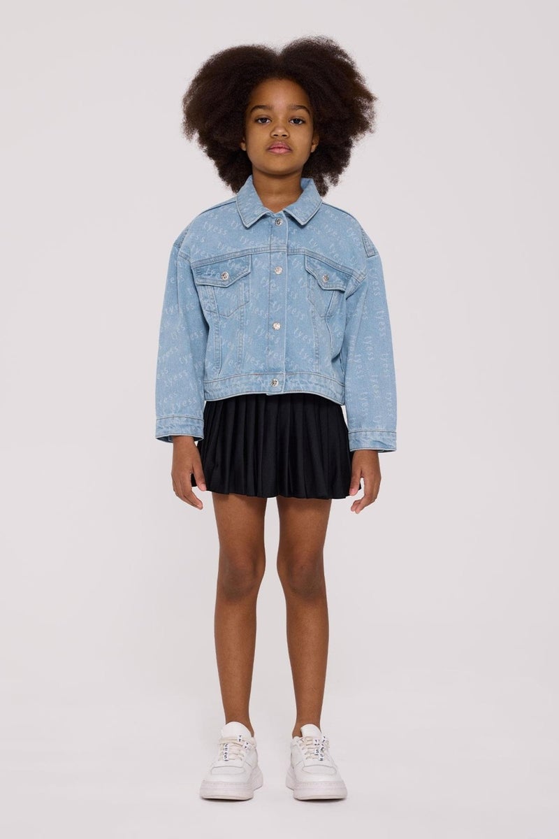 TYESS Bg Store Girl Denim Jacket - Image 1