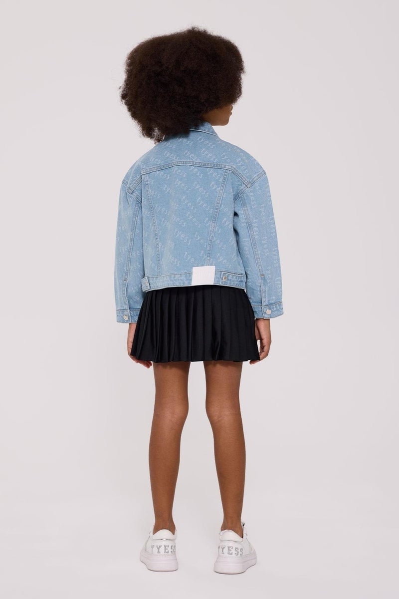TYESS Bg Store Girl Denim Jacket - Image 4