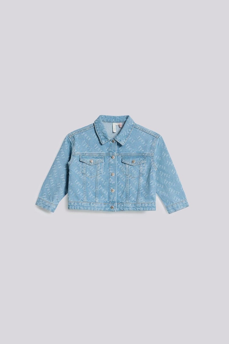 TYESS Bg Store Girl Denim Jacket - Image 5