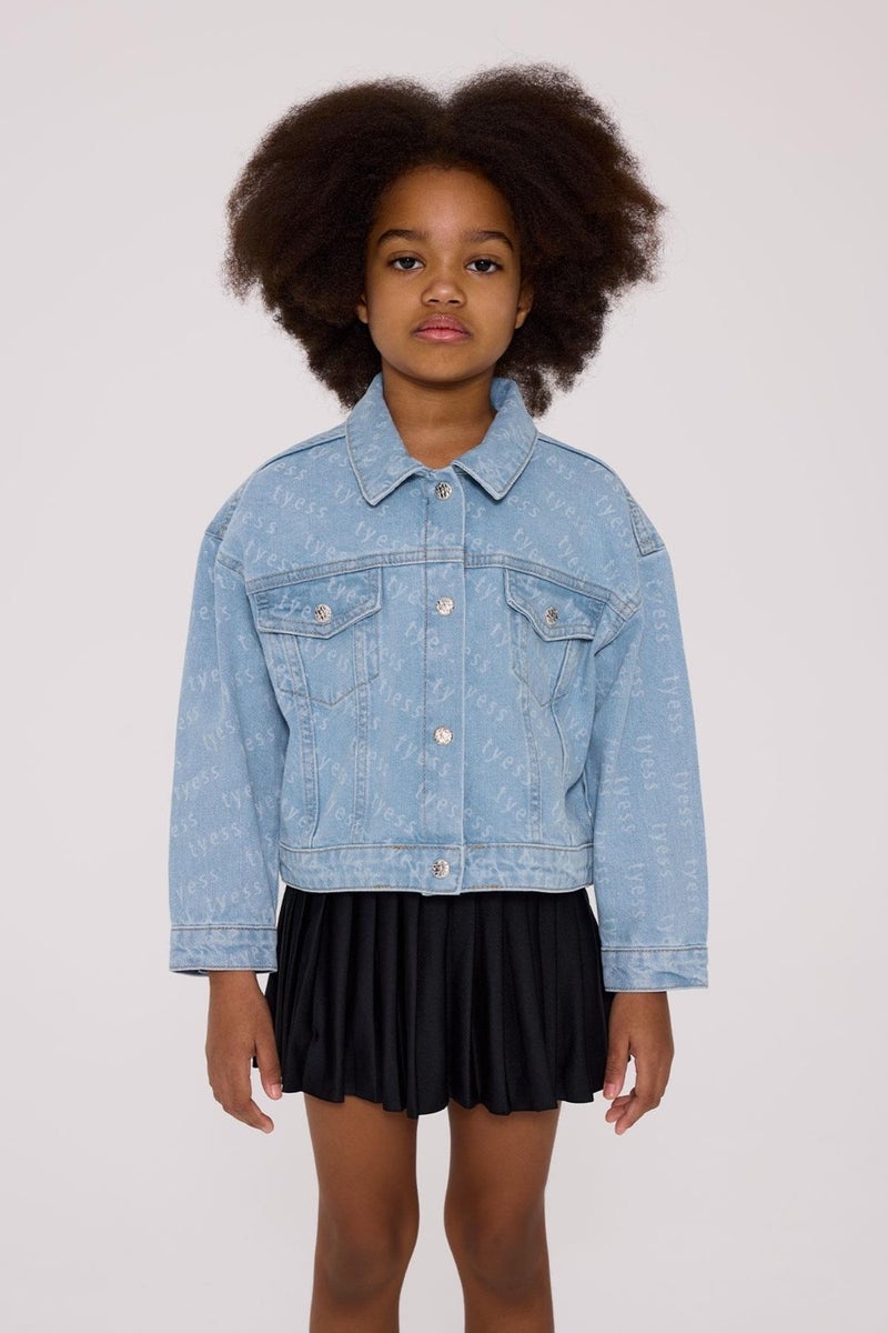 TYESS Bg Store Girl Denim Jacket - Image 2