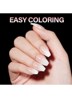 Ballerina Nail Tips Soft Gel Clear Gelly Full Cover Nail Tips Pre-Shaped Acrylic Press On False Nails Tips For Nails Extension Home Diy Salon Manicure 216Pcs 12 Sizes - pzsku/Z45E4FE21294871692C44Z/45/_/1730892724/7385cc5e-c537-4d43-9400-faf5626ffaa7