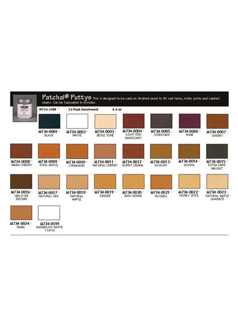 Mohawk Finishing Products Mohawk Patchal Putty Extra Dark Walnut M734-0015 - Fade Resistant Wood Putty Filler - 4 oz - Image 3