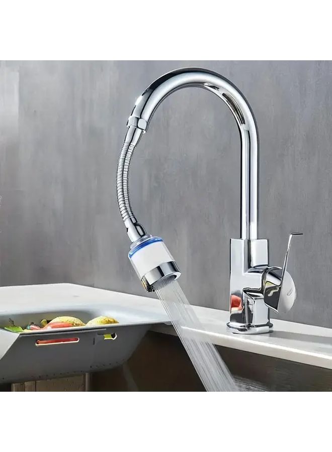 2pcs Long Style Kitchen Faucet Water Filter With 6 Replacement Cartridges Splash Proof Extender - Image 5