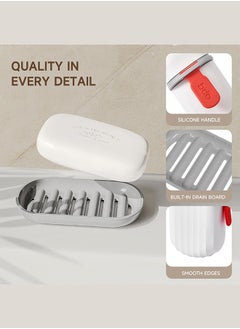 bdo BDO Travel Soap Case, 100% Leakproof Soap Box with Lid, Bar Soap Holder for Traveling, Portable Soap Container for Gym, School, Camping  - Image 5