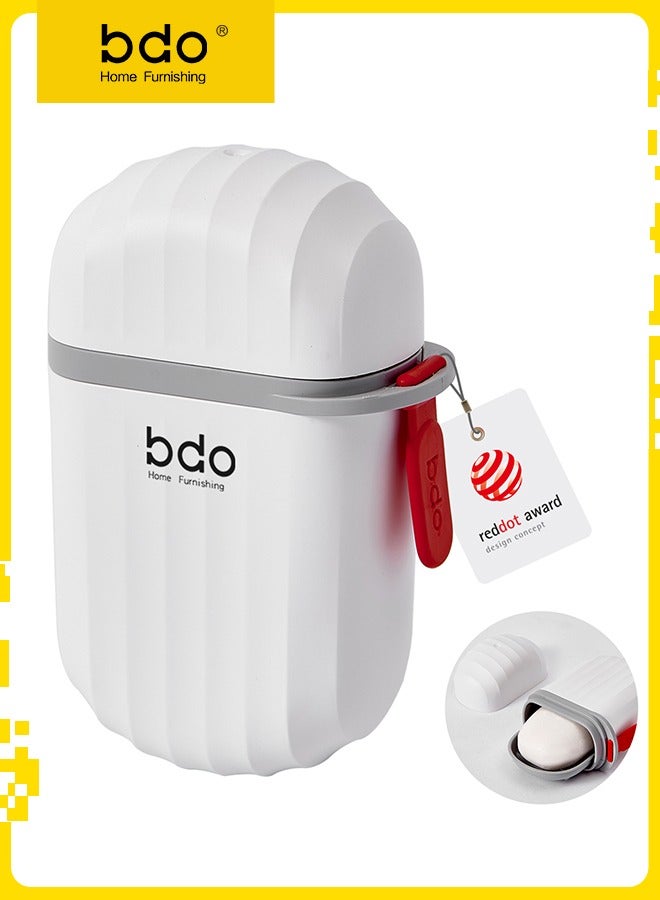 BDO Travel Soap Case, 100% Leakproof Soap Box with Lid, Bar Soap Holder for Traveling, Portable Soap Container for Gym, School, Camping - Image 1