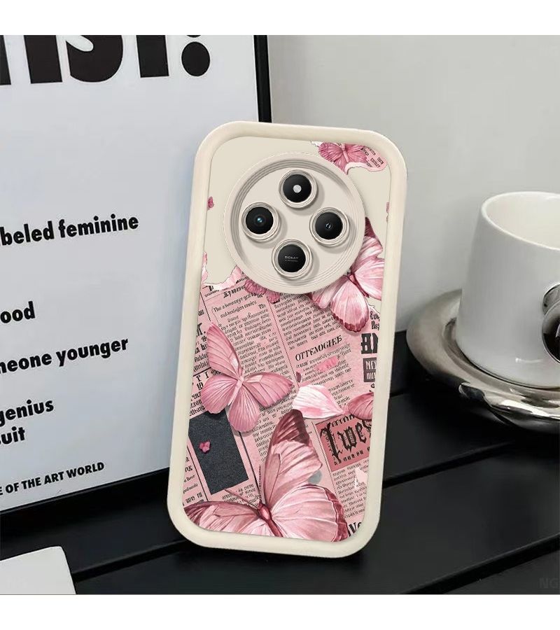Phone Case For POCO C75 Black Shock Absorbent Lightweight Durable Anti Slip Lens Protection - Image 3