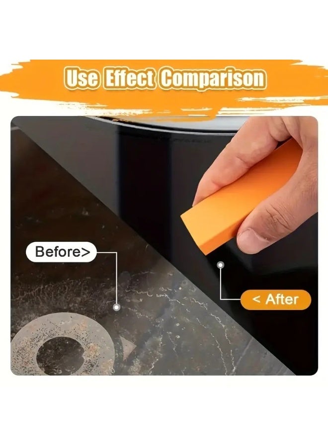 10 Pieces Stainless Steel Cleaning Eraser, Home Kitchen Limescale and Rust Remover Eraser - Image 4