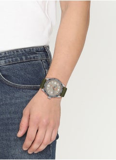 HUGO BOSS Men's Analog Round Shape Nylon Wrist Watch 1530331 - 42 Mm  - Image 4