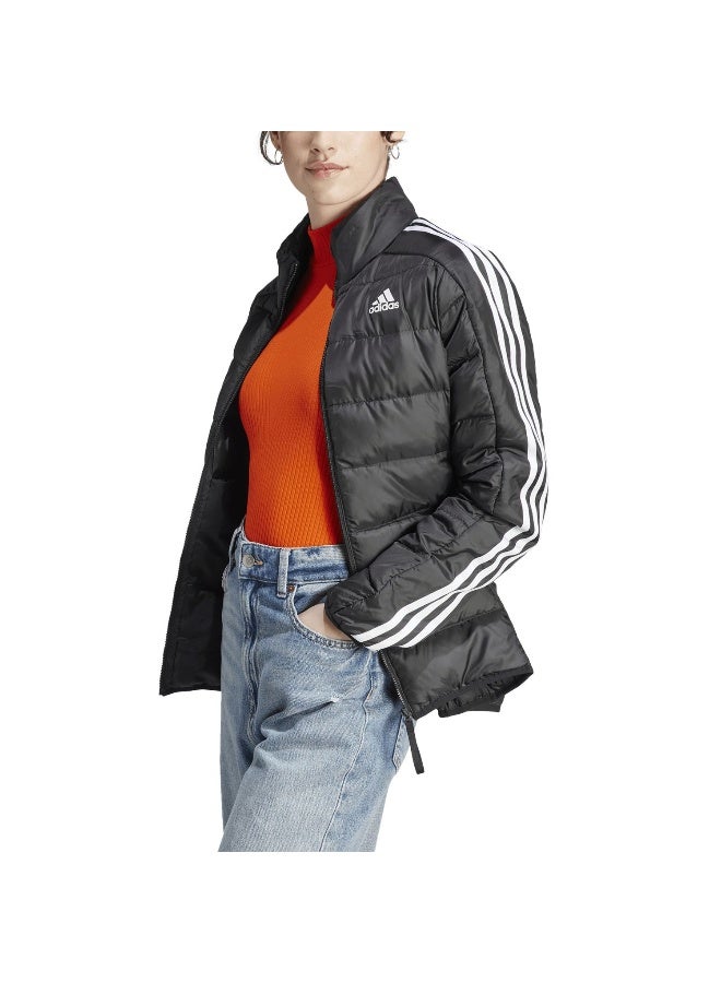 Adidas W Ess 3S L D J Black Outdoor Jackets 2XS  - Image 4