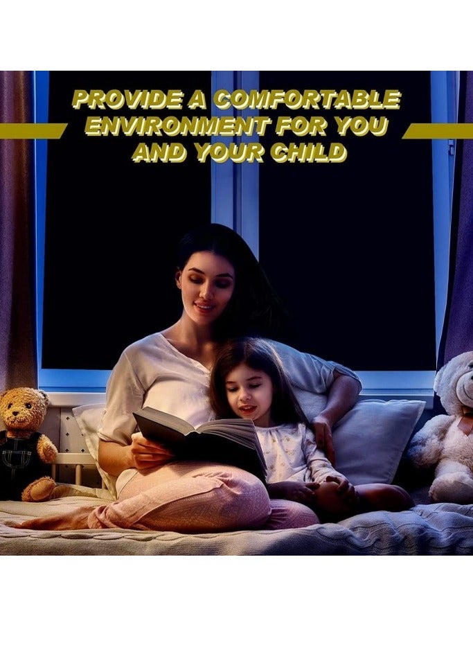 ستائر تعتيم محمولة مع شريط لاصق ذاتي لغرفة النوم غرفة المعيش - Image 5