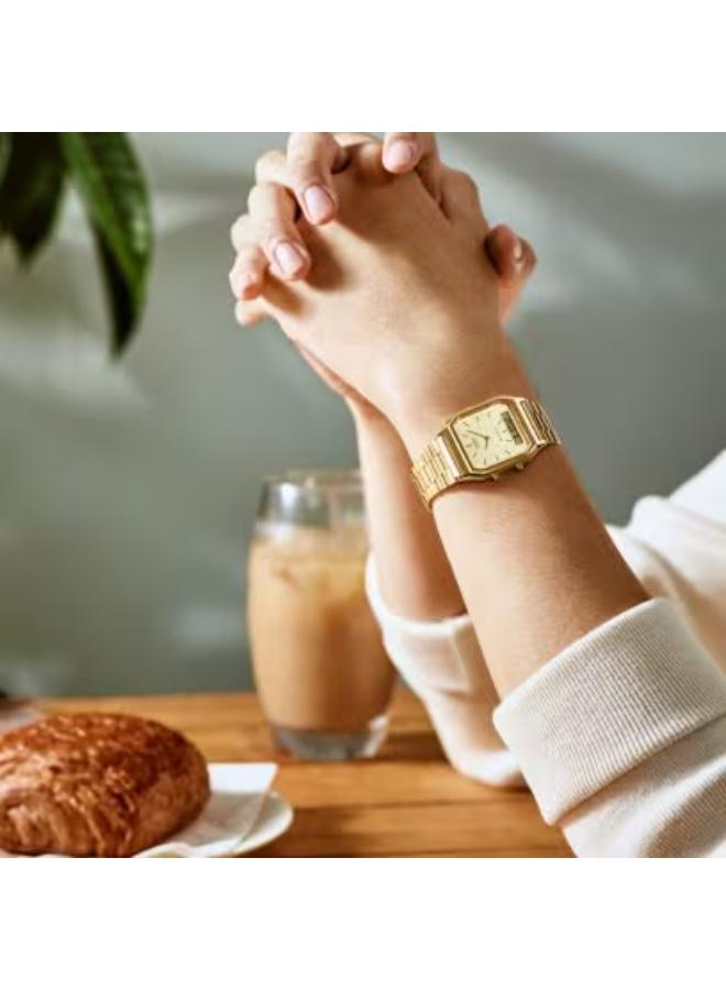 CASIO Unisex Stainless Steel Analog-Digital Watch AQ-230GA-9DMQ - 29.8 mm - Image 5