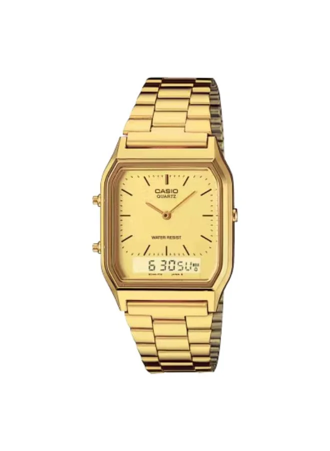 CASIO Unisex Stainless Steel Analog-Digital Watch AQ-230GA-9DMQ - 29.8 mm