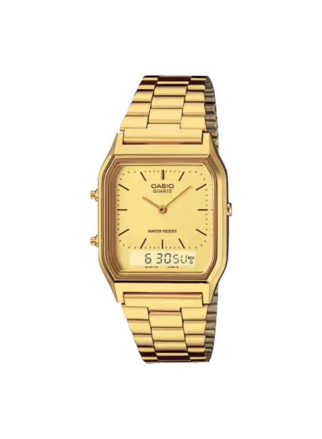 CASIO Unisex Stainless Steel Analog-Digital Watch AQ-230GA-9DMQ - 29.8 mm - Image 2