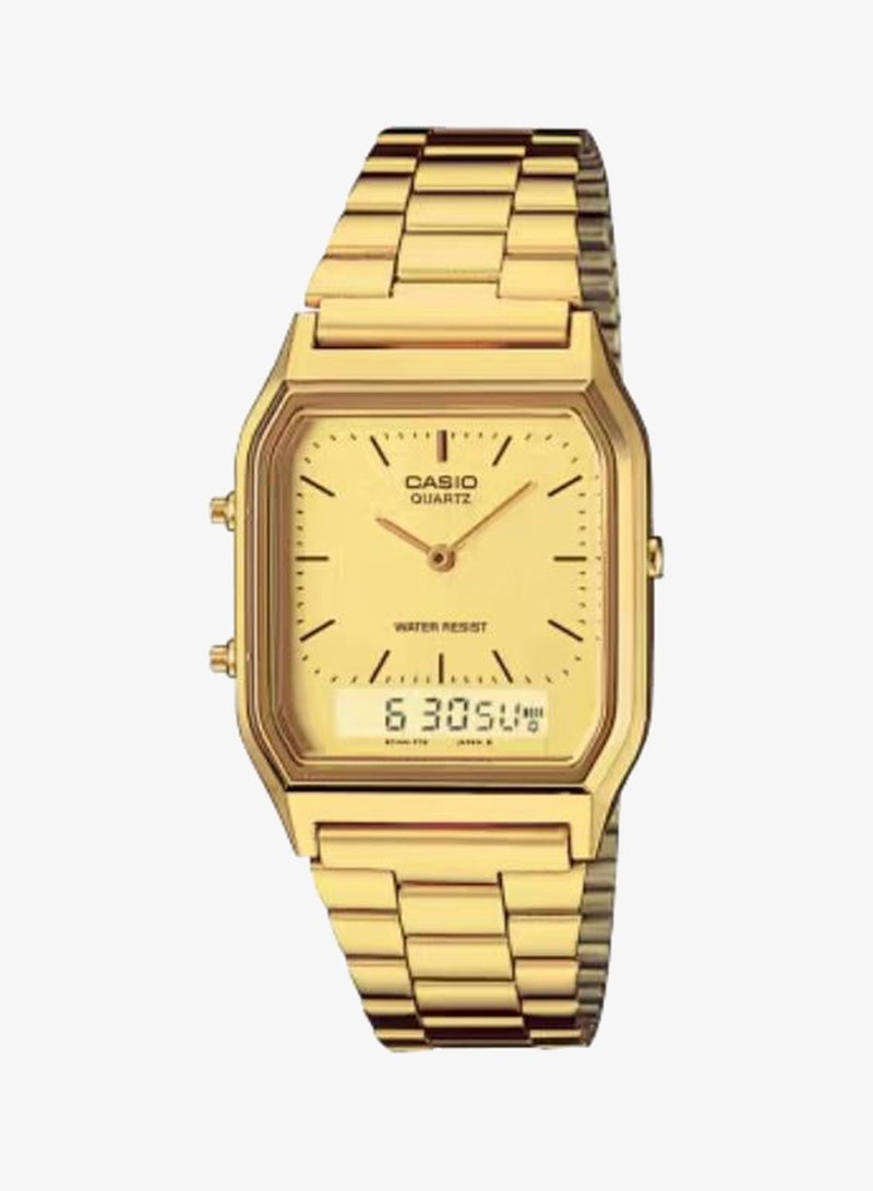 CASIO Unisex Stainless Steel Analog-Digital Watch AQ-230GA-9DMQ - 29.8 mm - Image 1