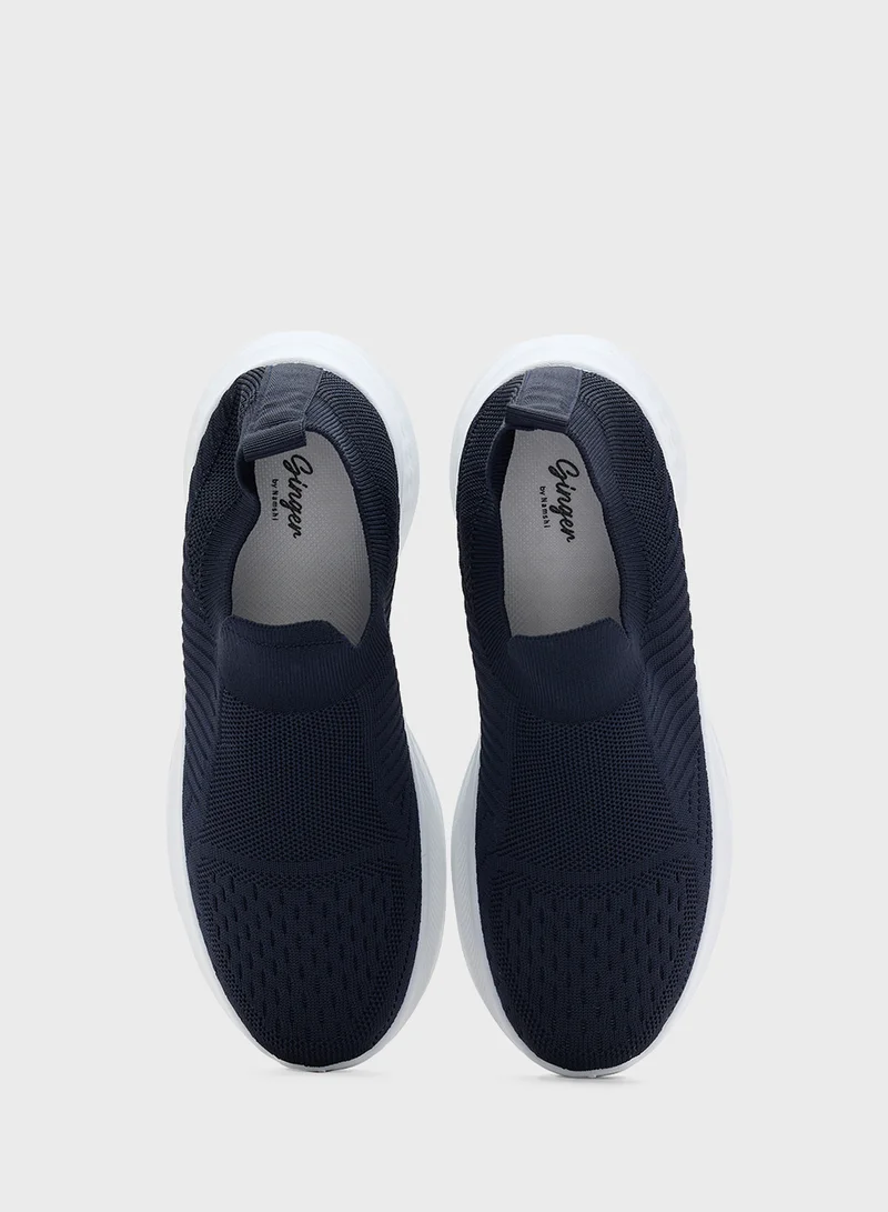 Ginger Fly Knit Comfort Slip On Shoe