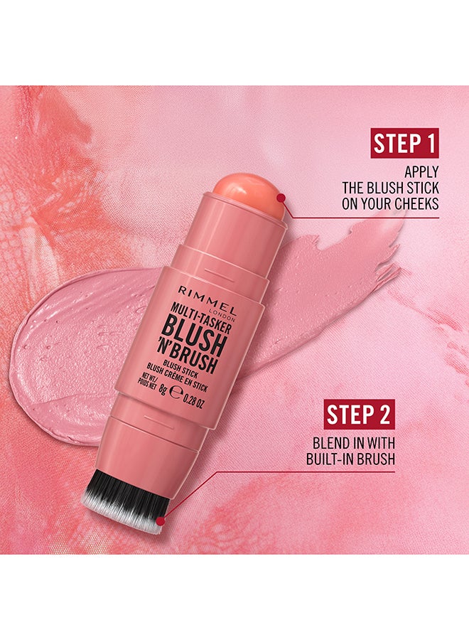 RIMMEL LONDON عصا رمل متعددة المهام بلش'إن'بروش - تقريباً سويد، 8غ - Image 3