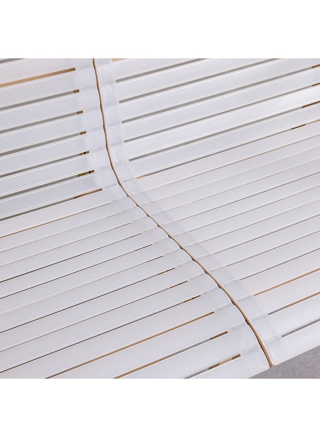 DANUBE HOME كرسي ألاسكا PP مقعدين كرسي حديقة خارجي | مقاعد حديقة لجميع الأحوال الجوية | كرسي مقعدين بلاستيك أثاث خارجي حديث للباتيو L131xW112xH252cm-توبي - Image 3