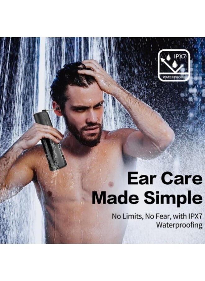 Water Powered Ear Cleaner,Ear Cleaning Kit with 3 Pressure Modes