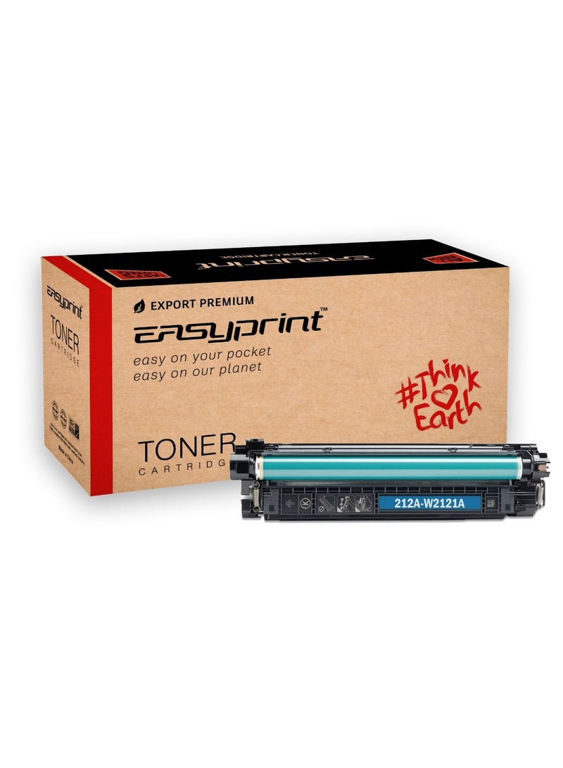 EASY PRINT 212A (W2121A) Cyan – Premium A+ Compatible Toner Cartridge by EasyPrint - Image 1