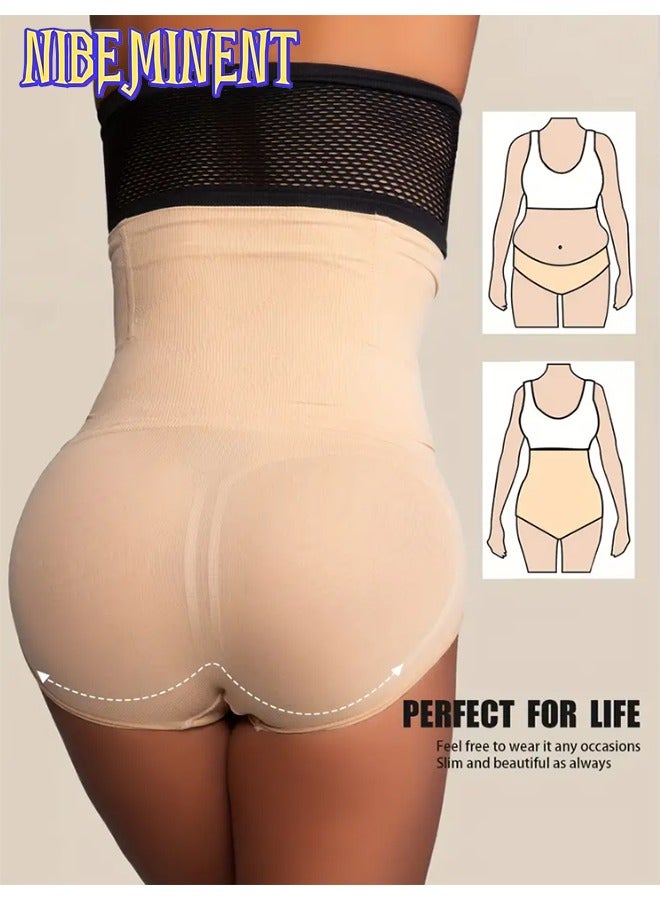 NIBEMINENT 1 Pcs High Waist Shaping Panties Waist Trainer Body Shaper Tummy Sheath Woman Flat Belly Control Panties Hip Butt Lifter Briefs Panty Women Underwear Shapewear - Image 2