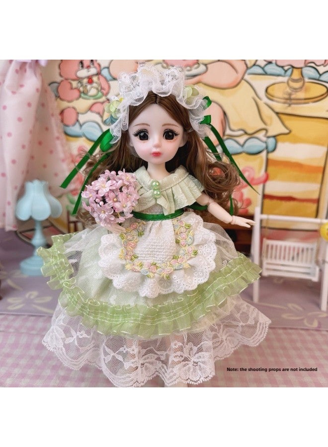 30cm Doll Two-dimensional Comic Face Doll Toy Birthday Gift Doll Barbie Toy-Color:Mango Pudding-Height:30cm Whole Doll (packed In Bags) - Image 4