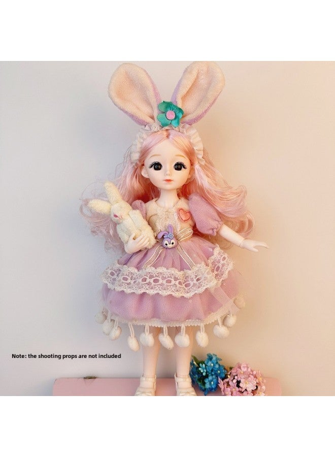 30cm Doll Two-dimensional Comic Face Doll Toy Birthday Gift Doll Barbie Toy-Color:Mango Pudding-Height:30cm Whole Doll (packed In Bags) - Image 5