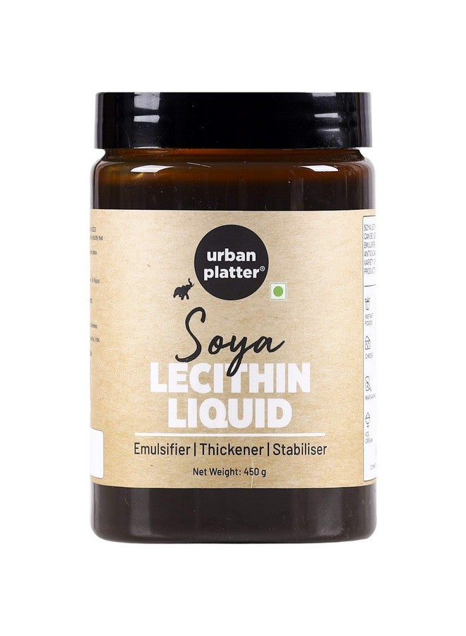 Urban Platter سائل ليسيثين الصويا من أوربان بلاتر، 450 جرام (ليسيثين الصويا | مستحلب | مكثف | مثبت | مضاف غذائي طبيعي | أضف إلى المخبوزات والشوكولاتة ومنتجات الحلويات) - Image 2