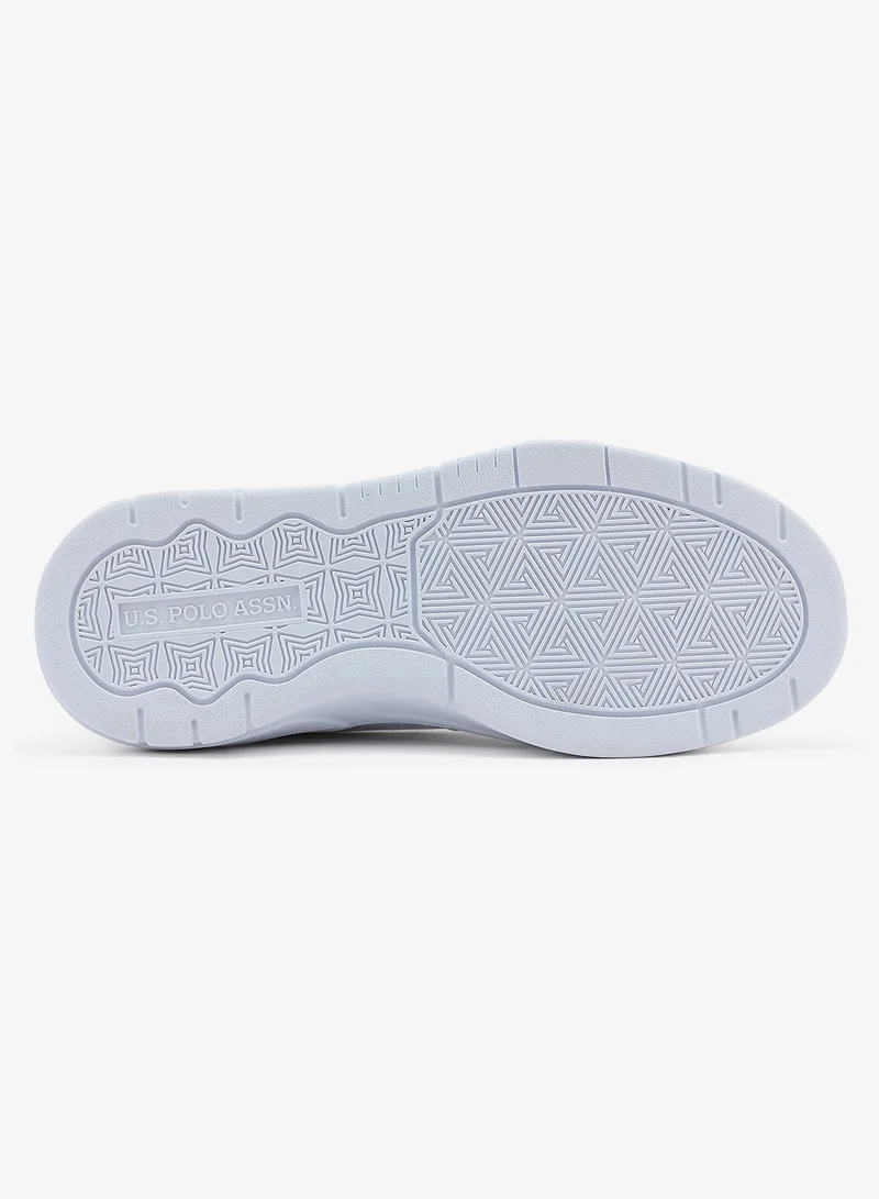 U.S. Polo Assn. white Women's  White Low-Top Sneakers - Style that Moves, Comfort Shoes that Lasts for Women | Best Price UAE