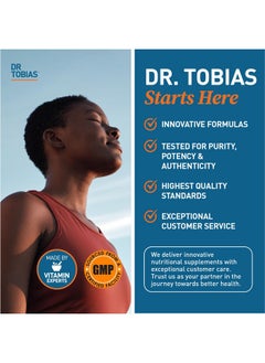 Dr. Tobias Dr. Tobias Vegan Omega 3 Supplement - 1400mg Algae Oil, 420mg DHA, and 210mg EPA per Serving - Non-GMO, Gluten-Free, Carrageenan-Free - 60 Capsules, 30 Servings  - Image 5
