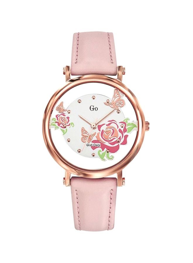 GO Women Leather Analog Watch 699104 - Image 1